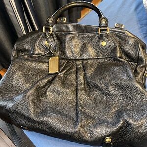 Marc Jacobs Black Leather Handbag
